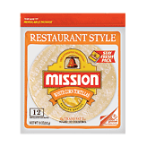 Mission  white corn tortillas, restaurant style, 12-count Full-Size Picture